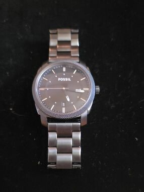 Fossil Men's Gunmetal Stainless Steel Watch